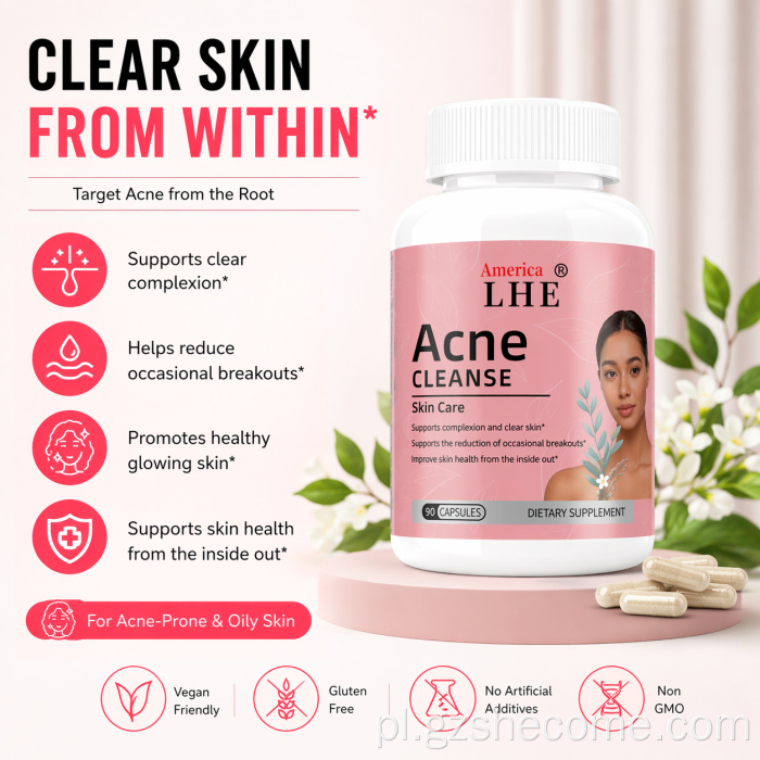 Shecome Acne Capsules Clear Wsparcie dla skóry